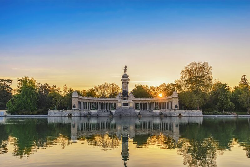 Parque del Retiro en Madrid